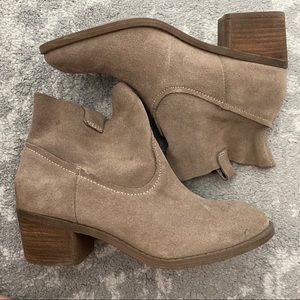 Slouchy Suede Leather Boots